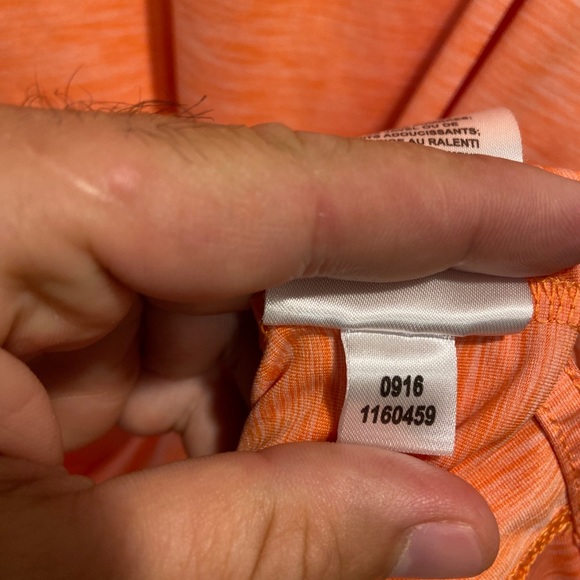 FootJoy FJ Heather Light Orange S/S Desert Springs Golf Polo Shirt Men’s L *FLAW - Picture 9 of 13